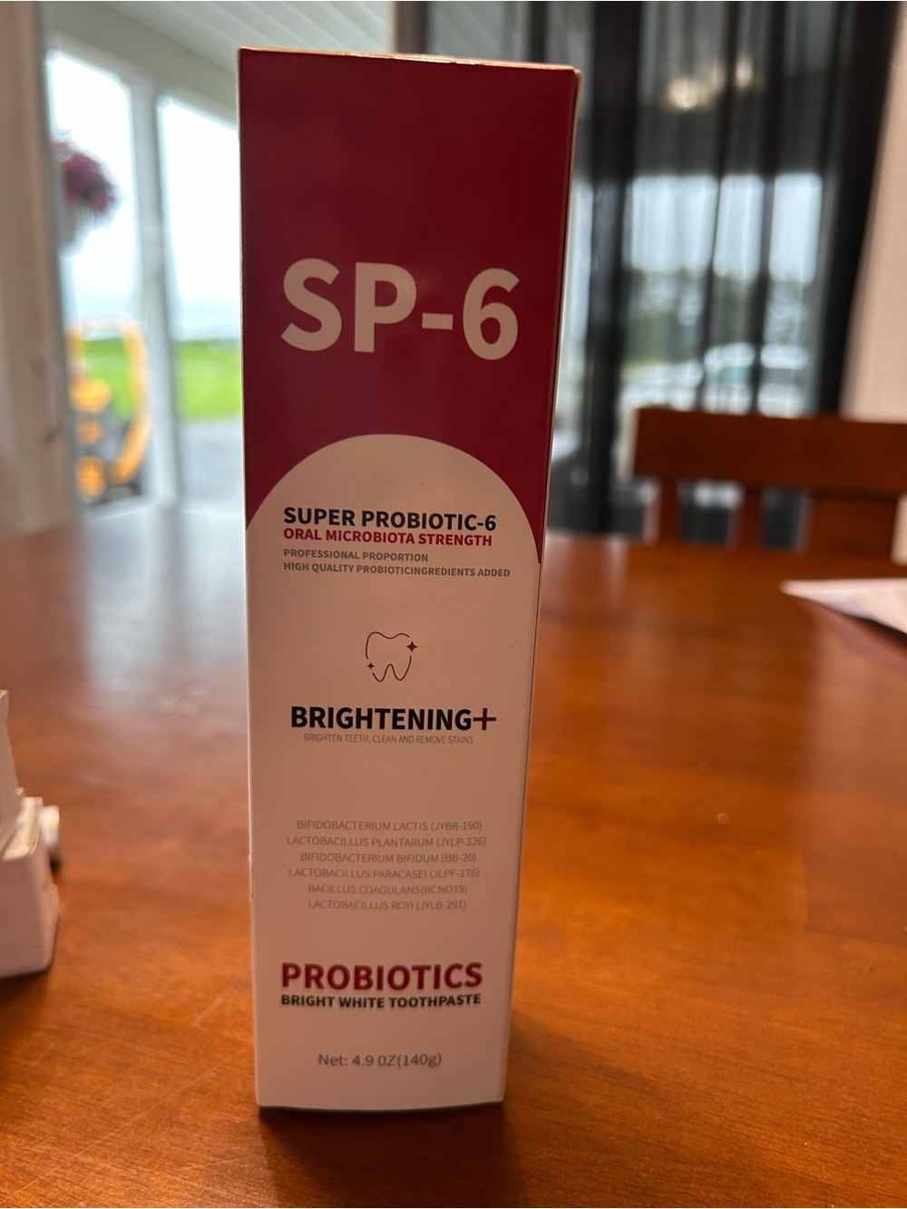 SP-6 Probiotics Toothpaste - you will receive 3 sealed boxes